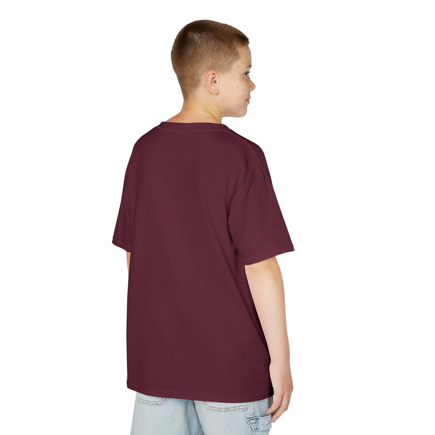 Cute Kids Heavy Cotton Tee - K-Pop Inspired Love Gesture