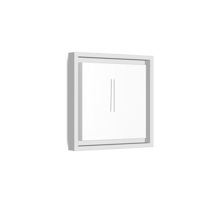 Minimal Line Art | Matte Canvas Framed