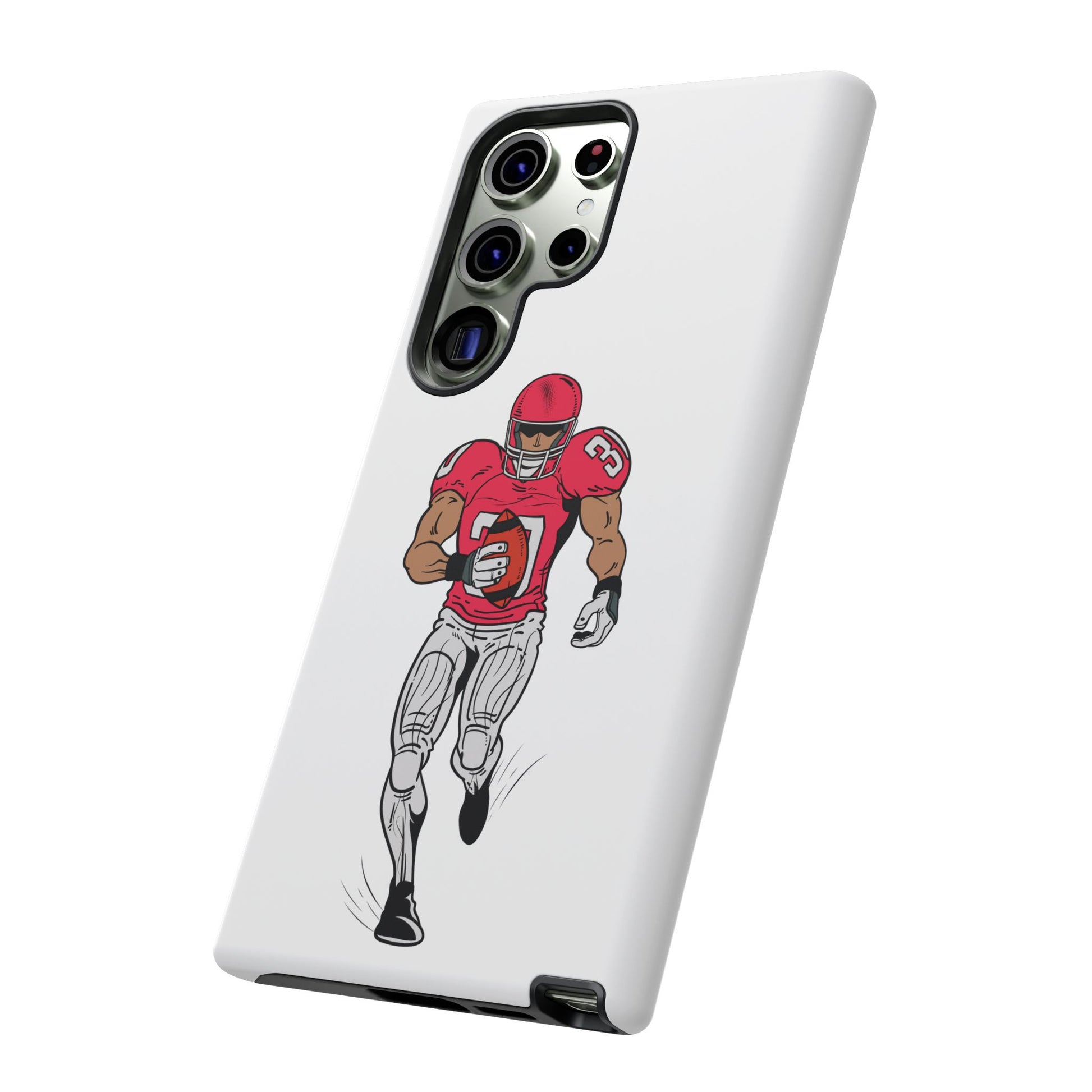 Football Player Tough Case, Sports Phone Cover, Athlete Gift, Tough Phone Case, Fall Sports, Football Lover's Accessory - TRV