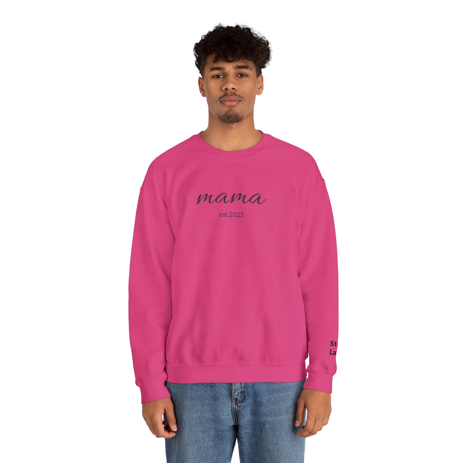 mama sweatshirt | simple script mom pullover - TRV