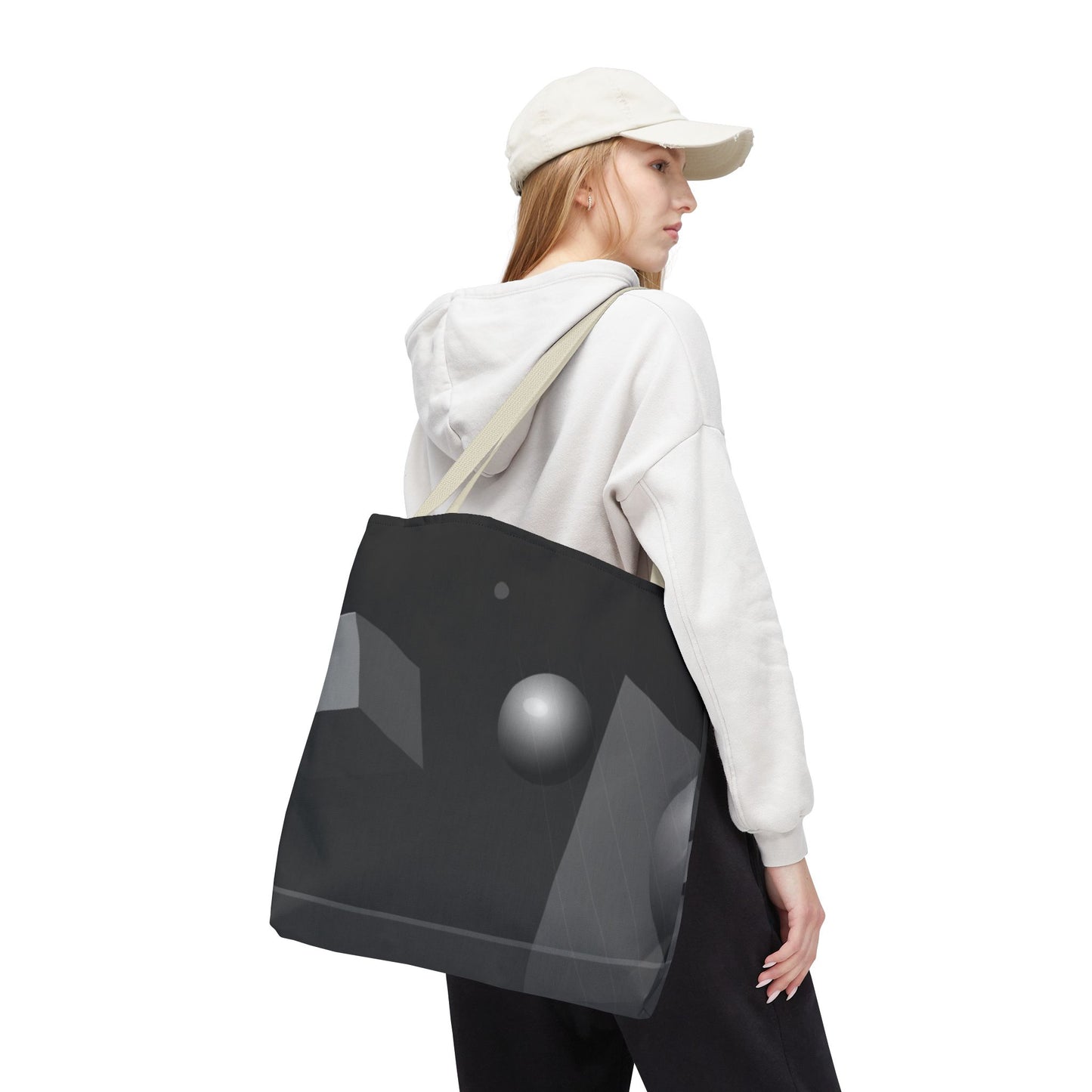 Abstract Monochrome Orb | Tote Bag