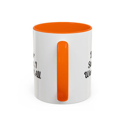 Dear Santa Accent Coffee Mug - Fun Holiday Mug for Christmas Enthusiasts