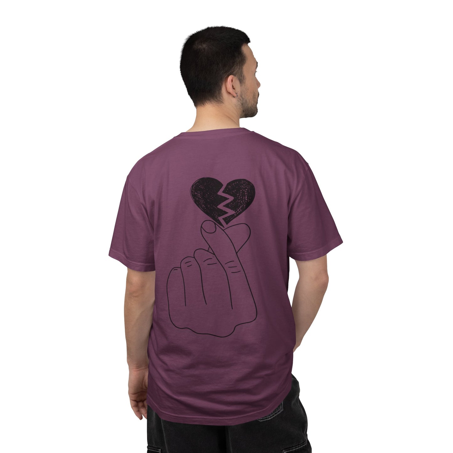 Heartbreak Unisex Garment-Dyed T-Shirt - Trendy Casual Tee for Self-Expression