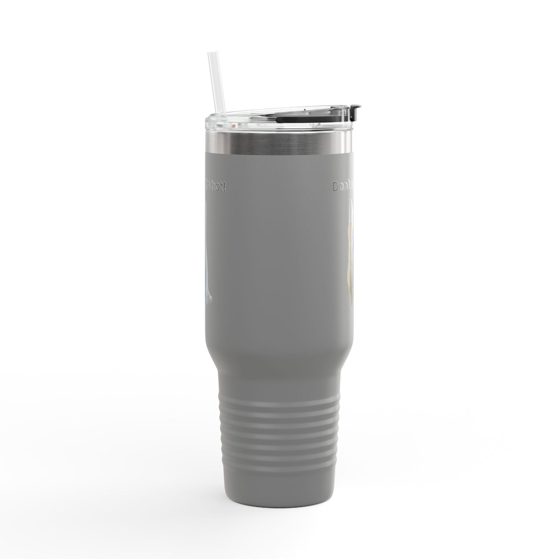 Funny Cat Insulated Travel Mug - 40oz - Perfect for Hot Drinks - TRV