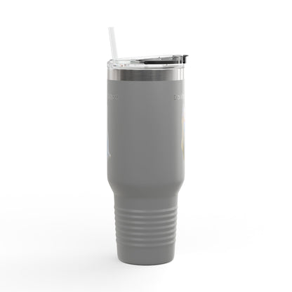 Funny Cat Insulated Travel Mug - 40oz - Perfect for Hot Drinks - TRV