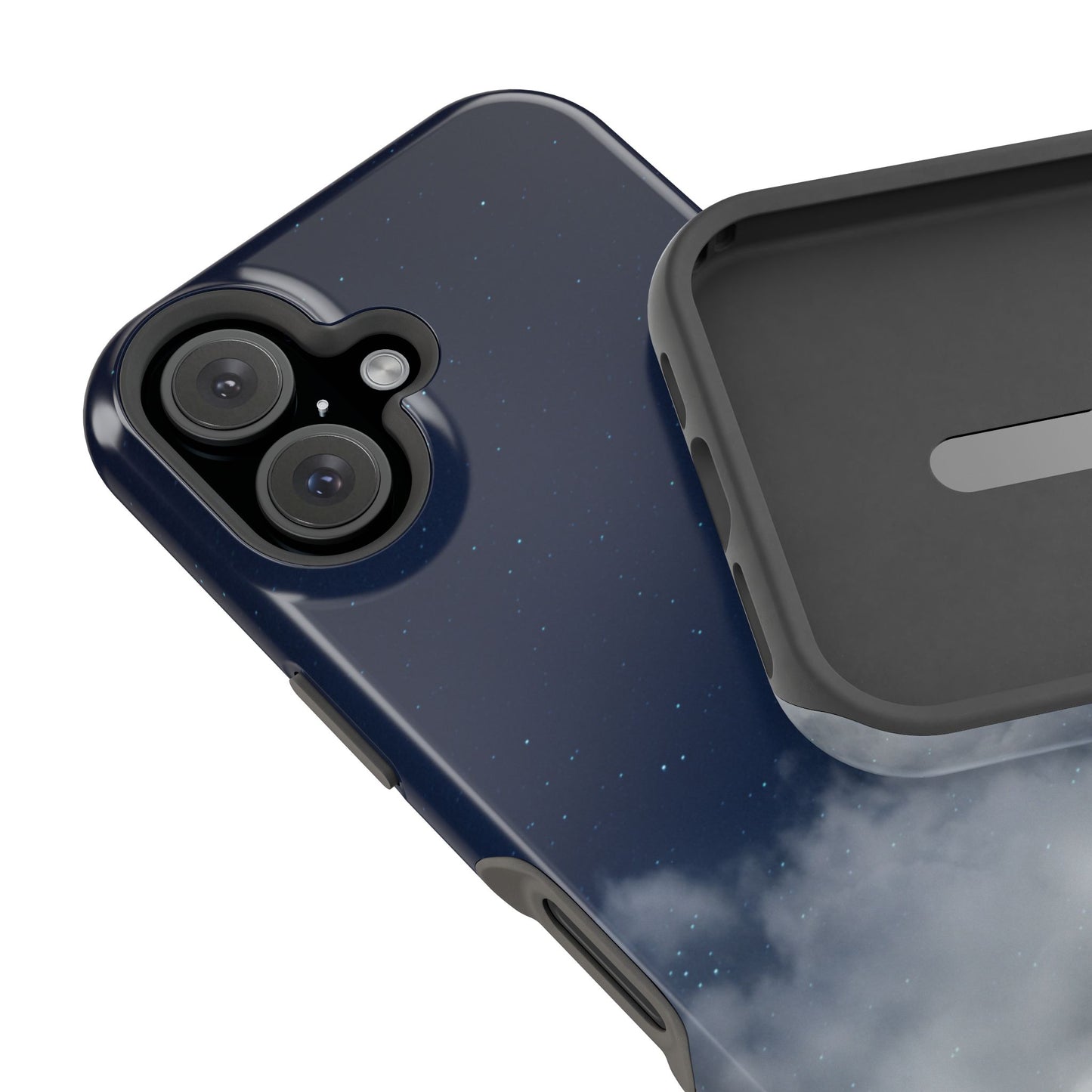 Night Sky Magnetic Impact-Resistant Phone Case — Foggy Cloud Design