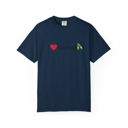Unisex Football Love Tee - Casual Cotton T-Shirt, Gift for Sports Fans, Comfortable Daily Wear, Perfect for Game Days, Fun Summer Outfits - TRV