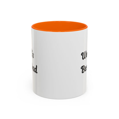 Father's Day Accent Mug, Best Dad Coffee Cup, Father's Day Gift, Novelty Mug, Ceramic Mug, Father's Day Present