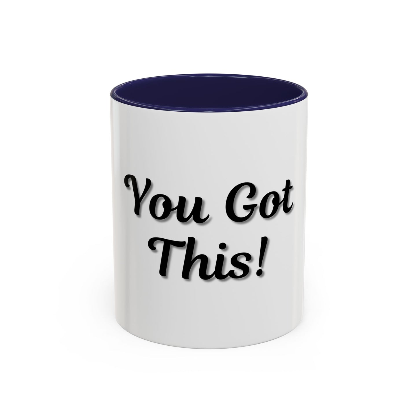 Inspirational Accent Coffee Mug - "You Got This!" - Perfect for Motivation & Gifts - TRV