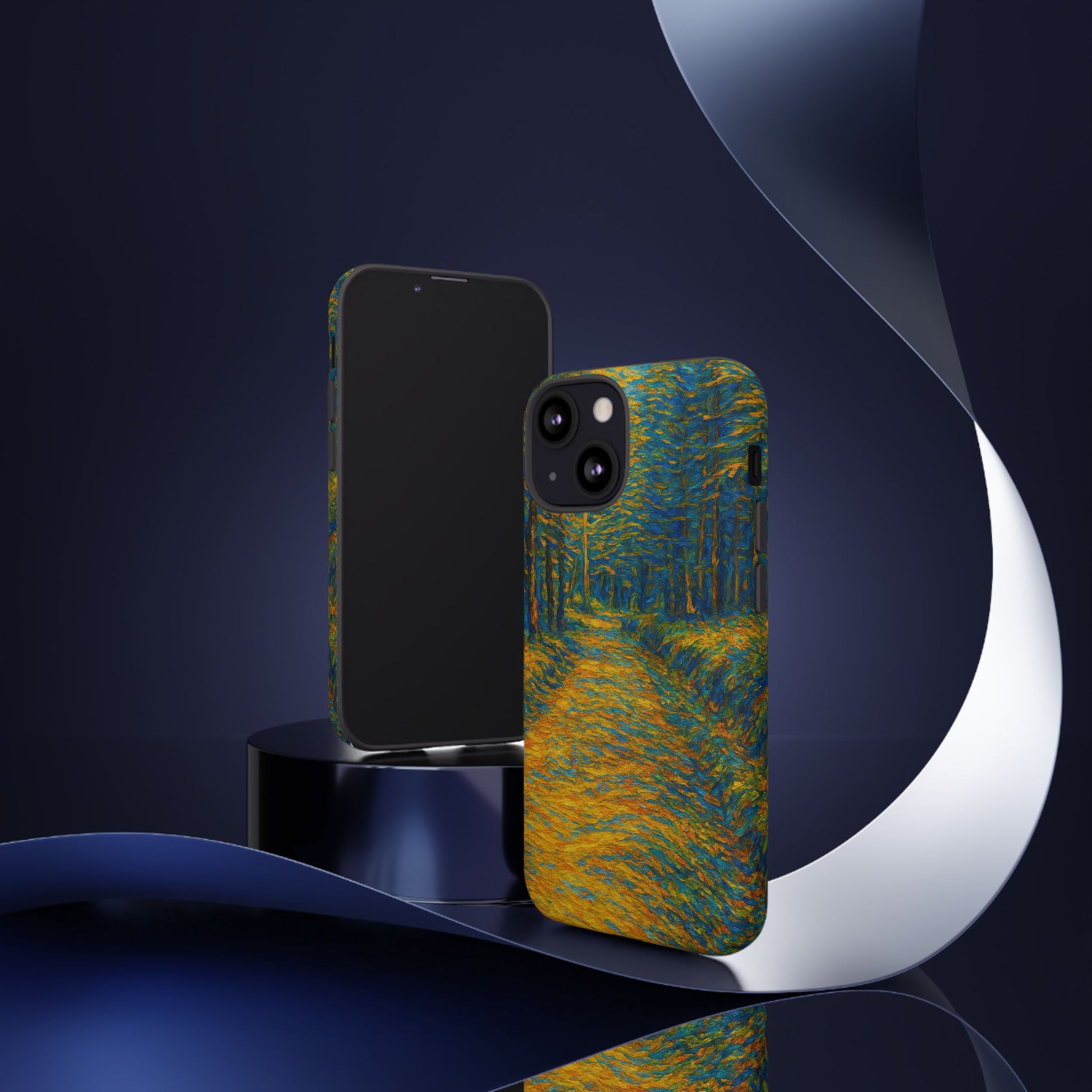 Artistic Phone Case for Nature Lovers, Tough Cases, Vibrant Design, Gift for Friends, Phone Accessories, Unique Artwork - TRV