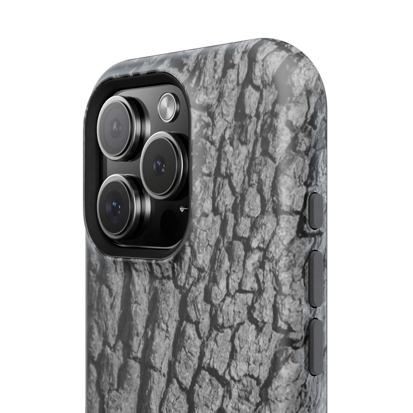 Bark Texture Magnetic Impact Phone Case