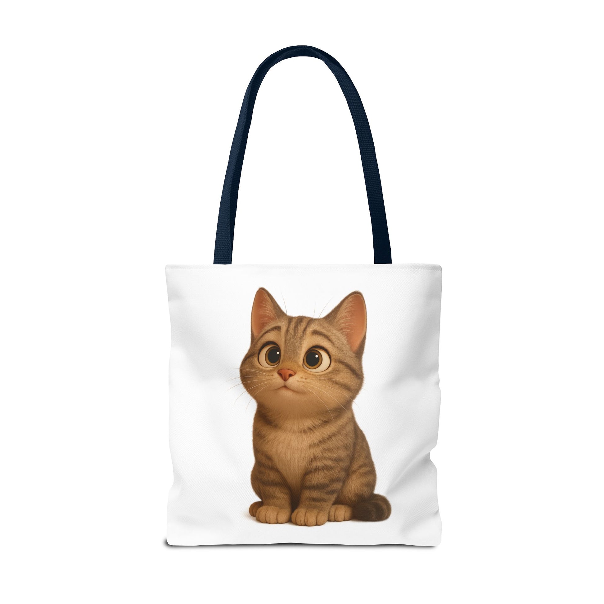 Cute Cat Tote Bag - Perfect for Animal Lovers, Eco-Friendly Carryall, Beach Bag, Shopping Tote, Gift for Cat Owners - TRV