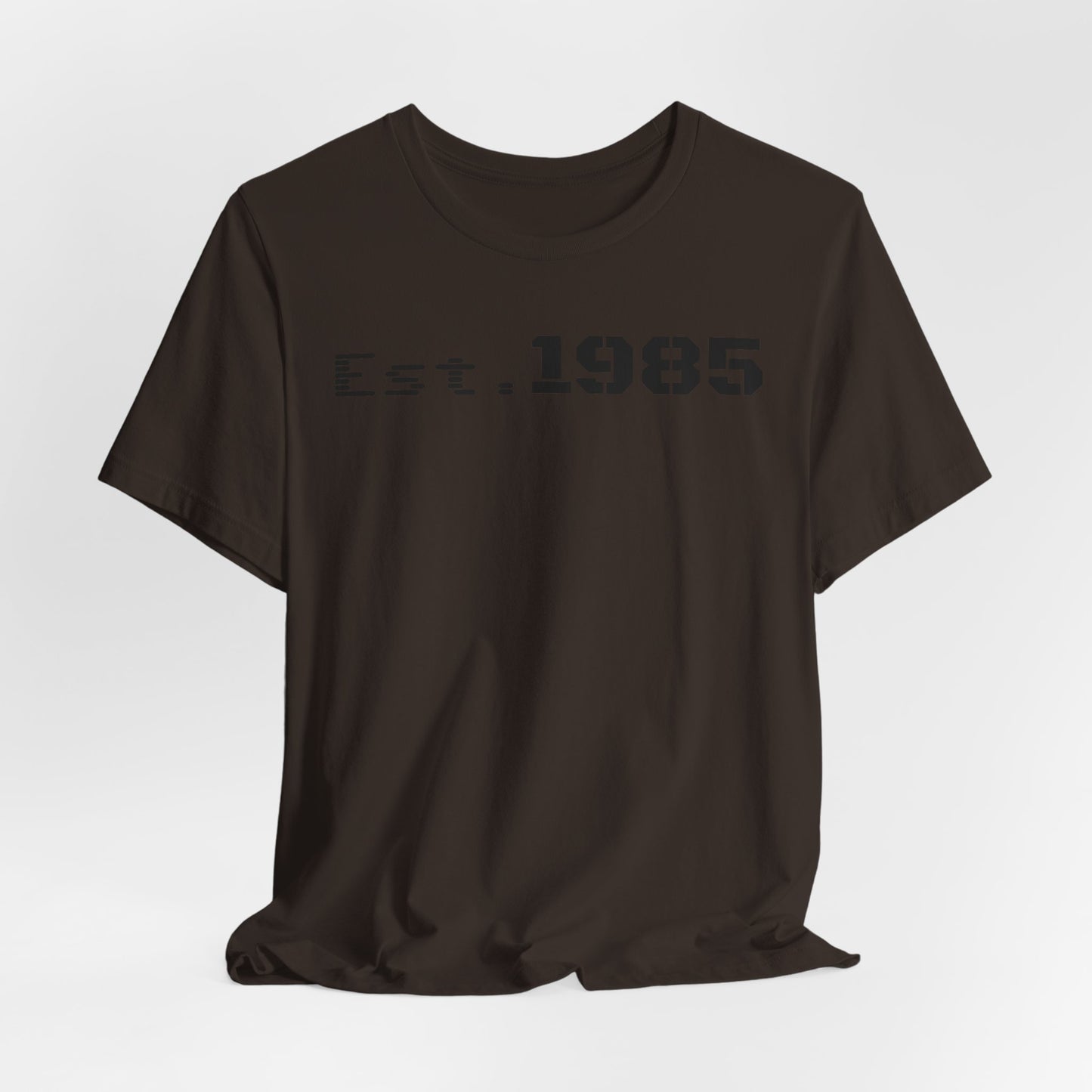 Est. 1985 Vintage Unisex Tee, Retro Birthday T-Shirt, Perfect Gift for 1980s Lovers, Casual Apparel, Timeless Style