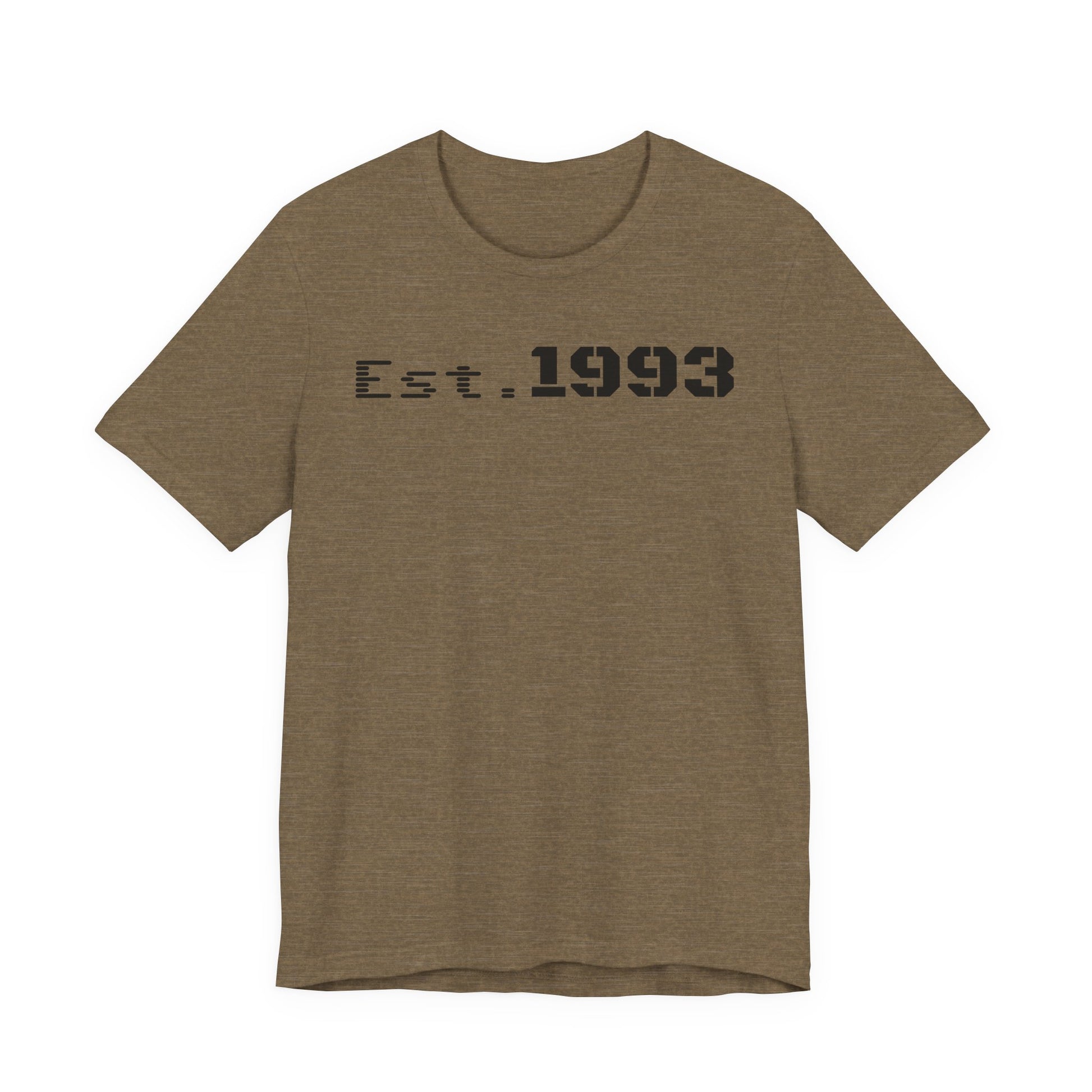 Est. 1993 Unisex Short Sleeve Tee - Perfect for Birthdays, Nostalgia, Casual Wear, Gifts, and Celebrations - TRV