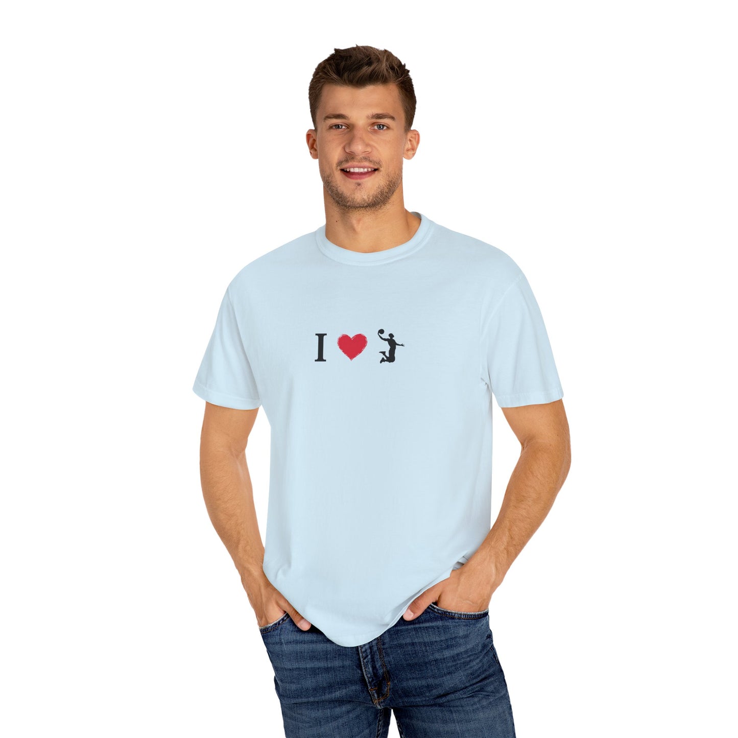 I Love [Activity] Unisex Garment-Dyed T-shirt, Casual Tee, Gift for Him, Gift for Her, Everyday Style, Fun Apparel - TRV