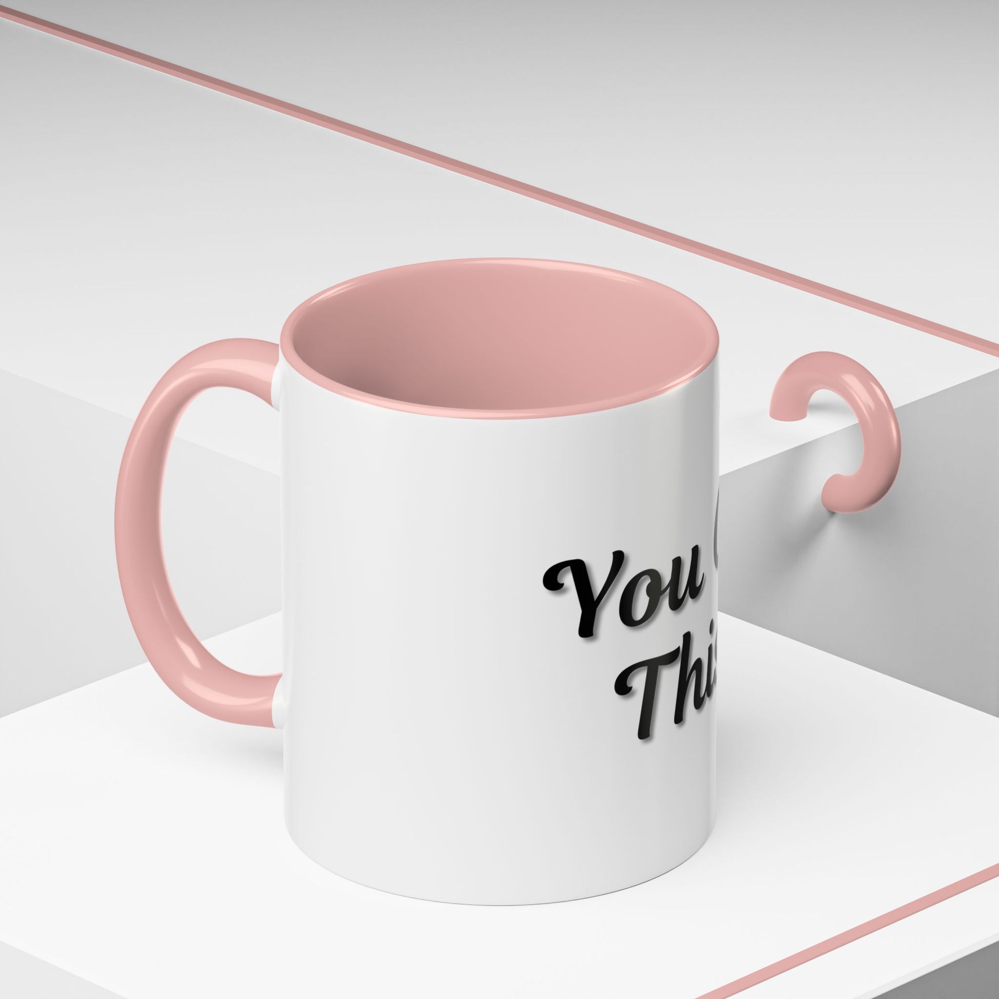 Inspirational Accent Coffee Mug - "You Got This!" - Perfect for Motivation & Gifts - TRV