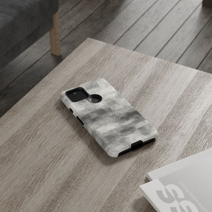 Stylish Phone Case for Tough Protection, Marble Grey Design, Customizable Gift for Her, Unisex Mobile Accessory, Birthday Present, [...] - TRV