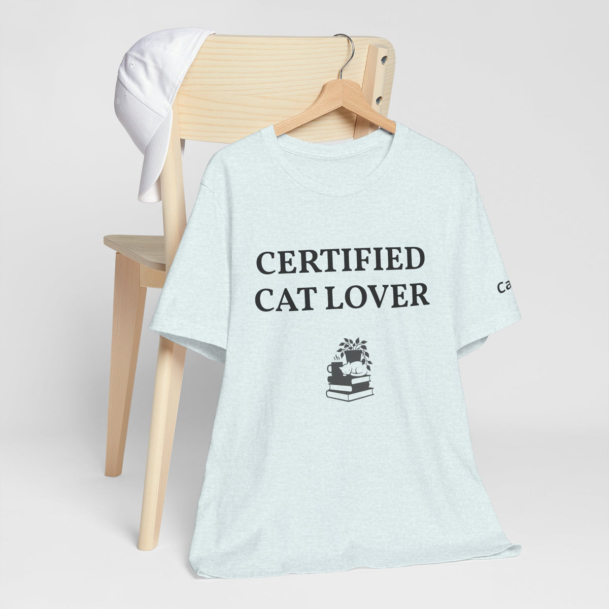 Unisex custom T-shirt by Printify with personalized design, shown in a neutral color on a plain background.
