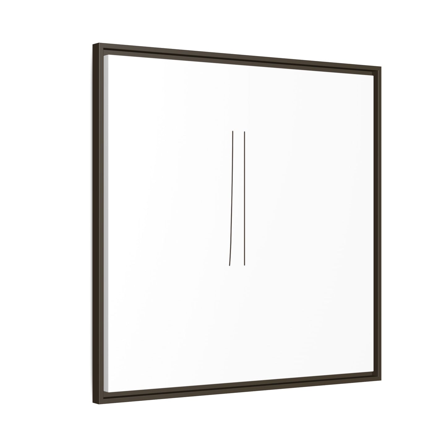 Minimal Line Art | Matte Canvas Framed
