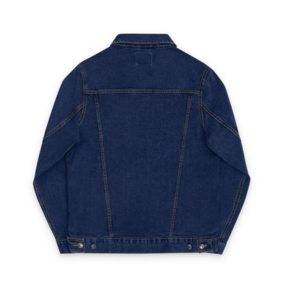 Embroidered Unisex Denim Jacket - Stylish, Casual, Perfect for Summer Outings, Men's & Women's Fashion Statement, Birthday Gift, [...] - TRV