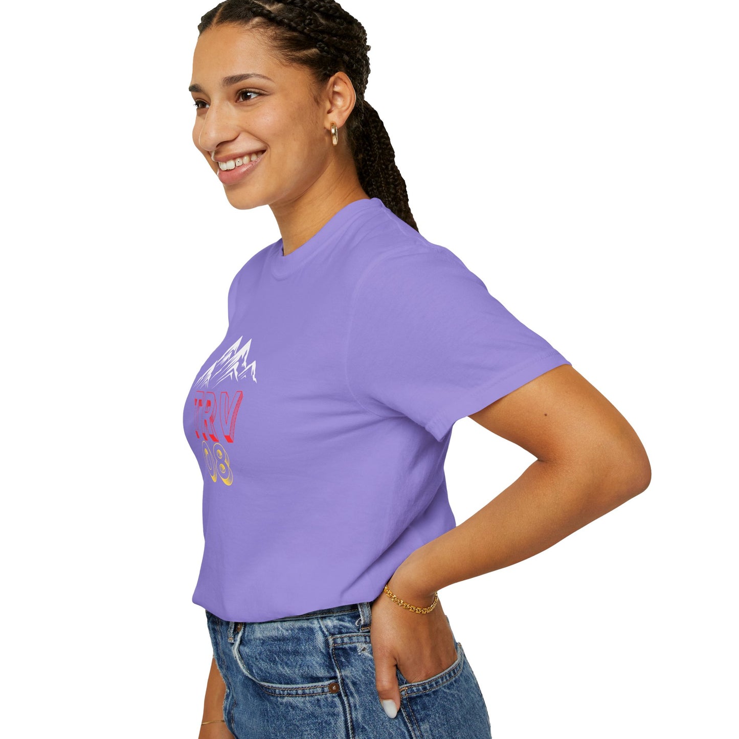 TRV08 Logo Tee | Unisex Garment-Dyed T-Shirt