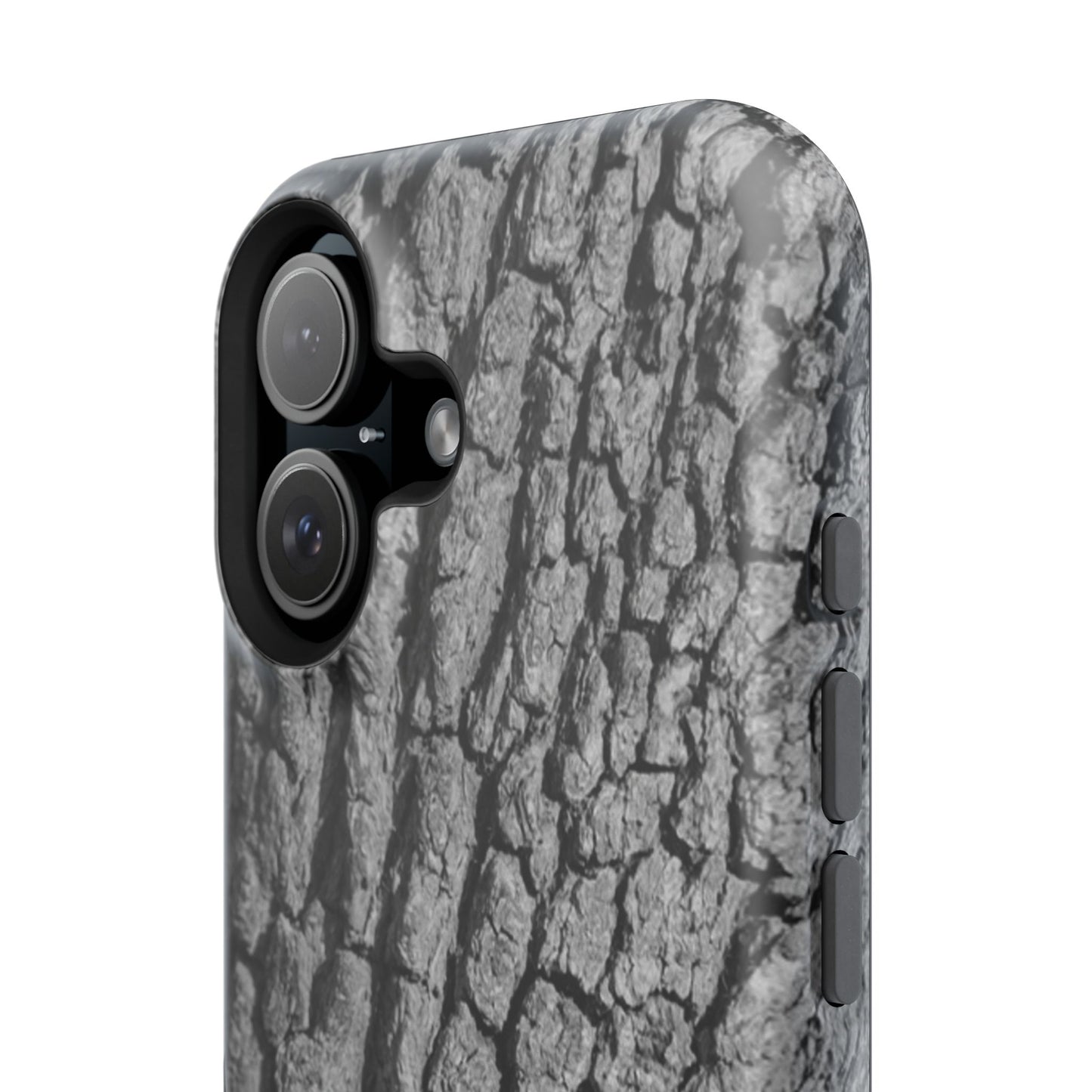 Bark Texture Magnetic Impact Phone Case