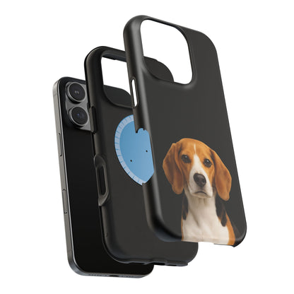 Beagle Photo Magnetic Impact Phone Case — Shockproof, Slim Protective Cover