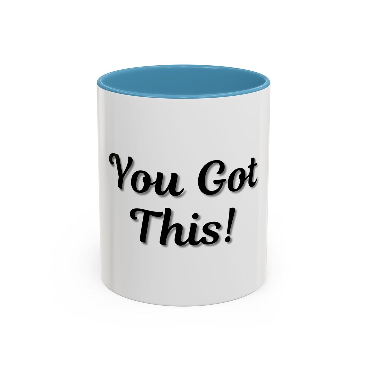 Inspirational Accent Coffee Mug - "You Got This!" - Perfect for Motivation & Gifts - TRV
