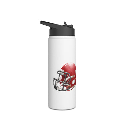 Sporty Stainless Steel Water Bottle with Unique Football Helmet Design | Ideal for Athletes, Gym Lovers, Sports Events, Hydration on the Go
