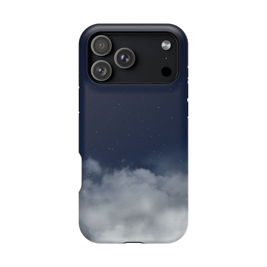 Night Sky Magnetic Impact-Resistant Phone Case — Foggy Cloud Design