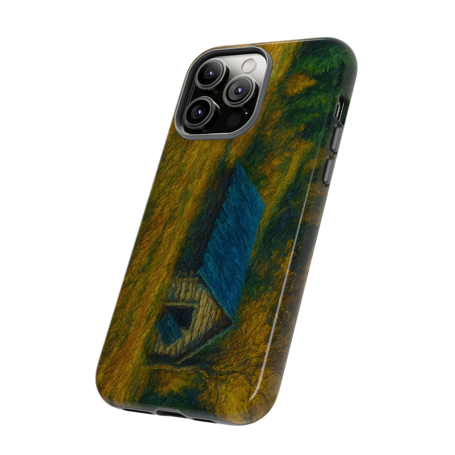Artistic Phone Case by Tough Cases, Nature-Inspired Phone Protection, Unique Gift for Nature Lovers, Stylish Accessory, Fall Aesthetic - TRV