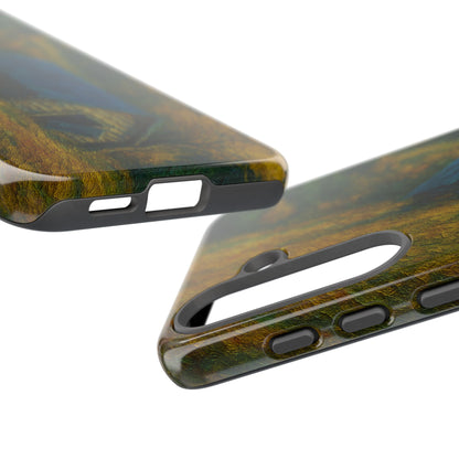 Artistic Phone Case by Tough Cases, Nature-Inspired Phone Protection, Unique Gift for Nature Lovers, Stylish Accessory, Fall Aesthetic - TRV
