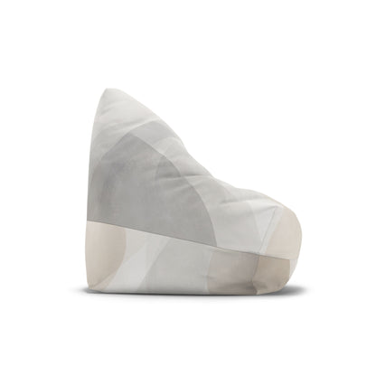 Neutral Geometric Pattern Bean Bag