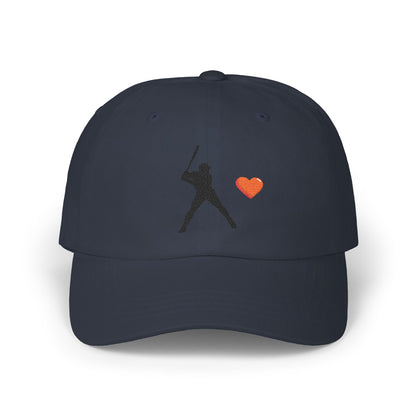 Baseball Love Dad Cap - Perfect Gift for Sports Dads, Father's Day, Casual Wear, Summer Style, Stylish Baseball Hat - TRV