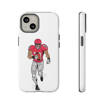 Football Player Tough Case, Sports Phone Cover, Athlete Gift, Tough Phone Case, Fall Sports, Football Lover's Accessory - TRV