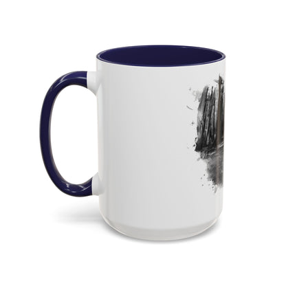 Moody Abstract Forest Coffee Mug | Unique Gift for Nature Lovers, Cozy Home Decor, Perfect for Coffee, Tea, and Hot Chocolate - TRV