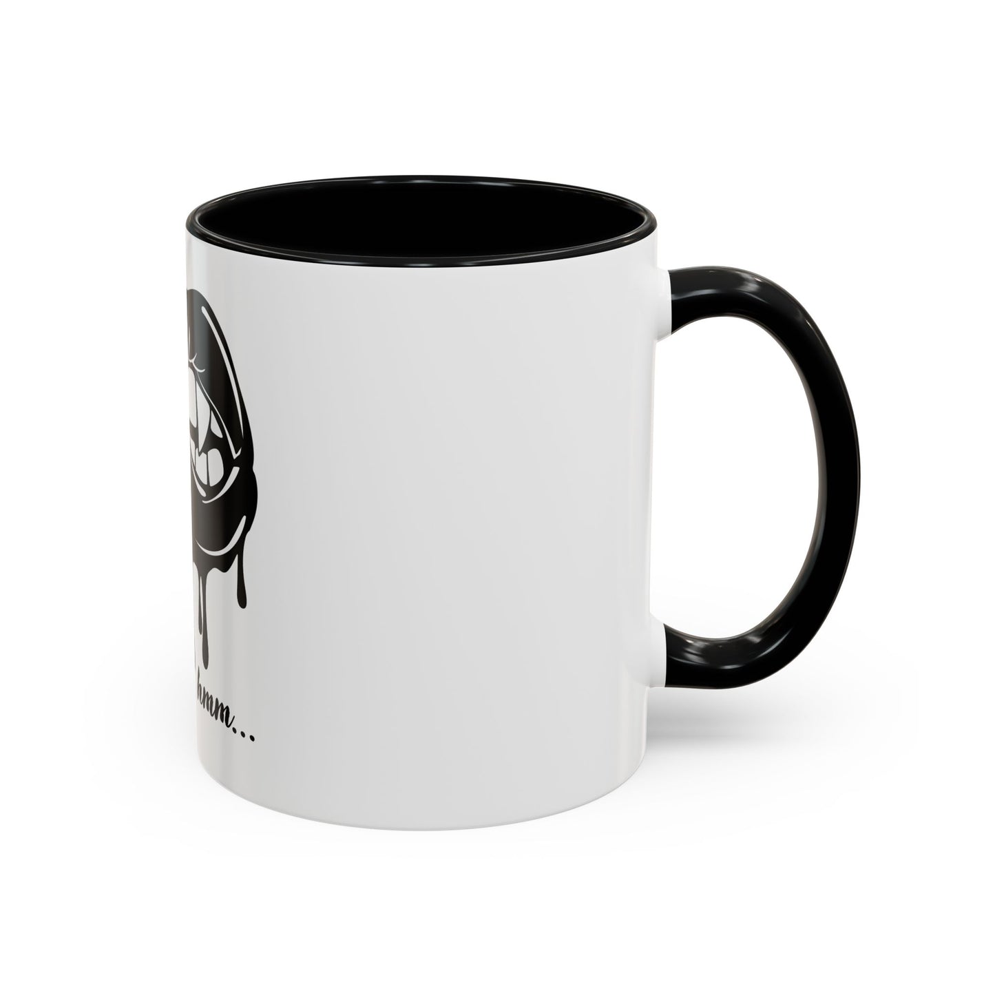 Vampire Lip Accent Coffee Mug - 11oz & 15oz - Unique Halloween Gift - TRV