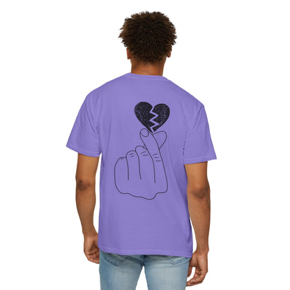 Heartbreak Unisex Garment-Dyed T-Shirt - Trendy Casual Tee for Self-Expression