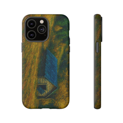 Artistic Phone Case by Tough Cases, Nature-Inspired Phone Protection, Unique Gift for Nature Lovers, Stylish Accessory, Fall Aesthetic - TRV