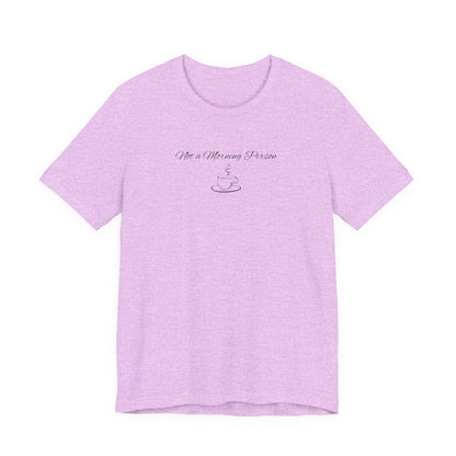 Casual Graphic Tee for Everyday Comfort, Unisex Jersey Tee with Inspirational Quote, Gift for Friends, Birthday Gift, Motivational Tee