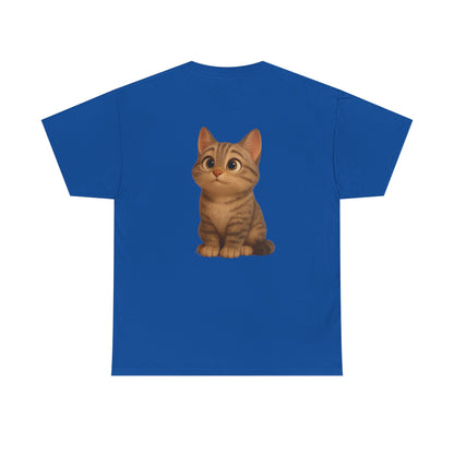 Adorable Cat Graphic Tee, Cute Pet Lover's Shirt, Animal Lover's Gift, Cozy Everyday T-Shirt, Perfect for Cat Lovers