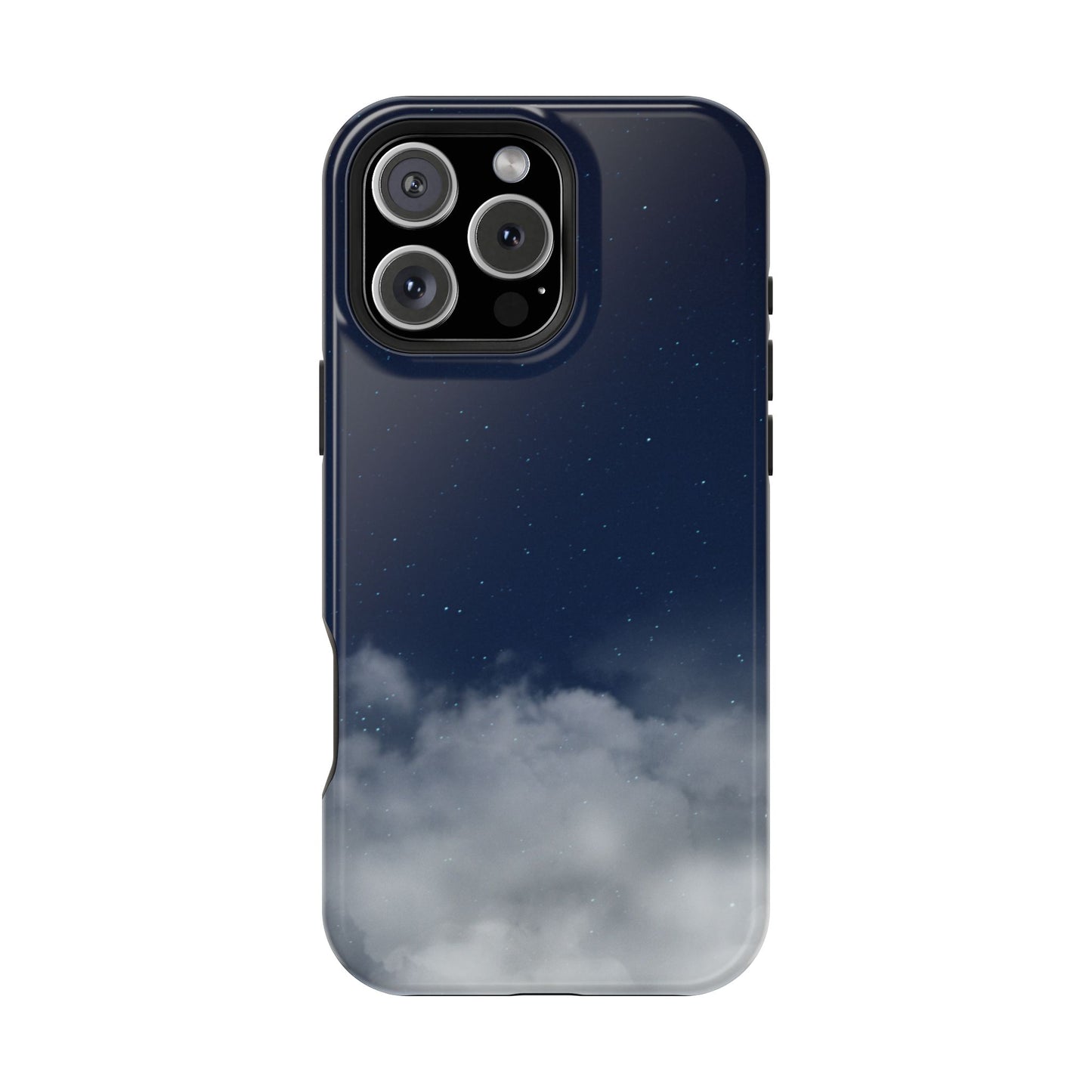 Night Sky Magnetic Impact-Resistant Phone Case — Foggy Cloud Design