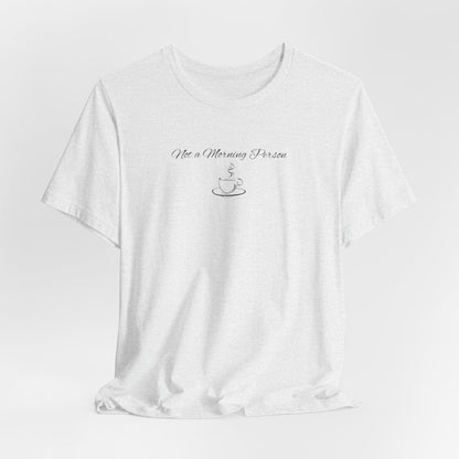 Casual Graphic Tee for Everyday Comfort, Unisex Jersey Tee with Inspirational Quote, Gift for Friends, Birthday Gift, Motivational Tee