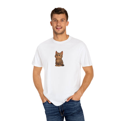Cute Cat Graphic T-Shirt, Casual Wear, Cat Lover Gift, Everyday Tee, Animal Lover Apparel, Perfect for Birthdays & Holidays - TRV