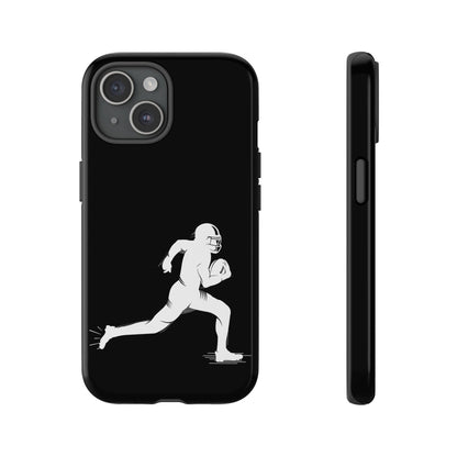 Football Player Phone Case, Tough Cases, Sports Phone Cover, Gift for Athletes, iPhone & Samsung Accessories, Running Player Design - TRV
