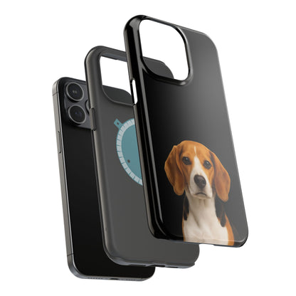Beagle Photo Magnetic Impact Phone Case — Shockproof, Slim Protective Cover