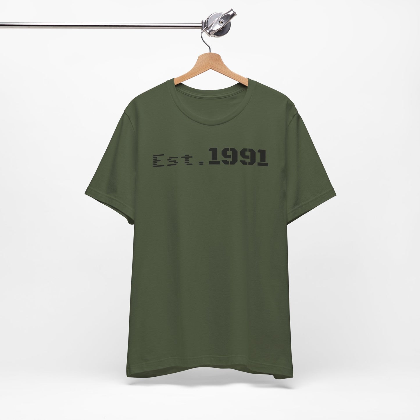 Established 1991 Unisex Jersey Tee | Vintage Anniversary Gift | Casual Wear, Birthday Shirt, Retro Style, Statement Tee, Gift for Him/Her - TRV