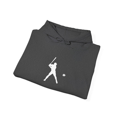 Sporty Unisex Baseball Hooded Sweatshirt, Casual Hoodie for Athletes, Perfect for Gifts, Comfy Streetwear, Ideal for Sports Events, Personal Use - TRV