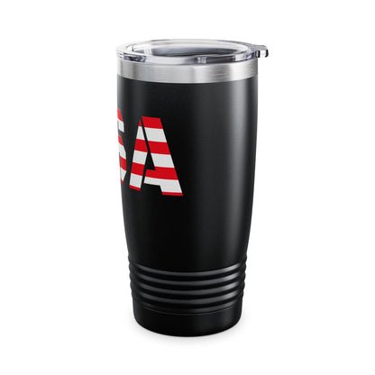 Patriotic Travel Tumbler, 20oz US Flag Design, Coffee Cup, Insulated Mug, USA Travel Mug, Perfect for Independence Day, Summer BBQs, [...]