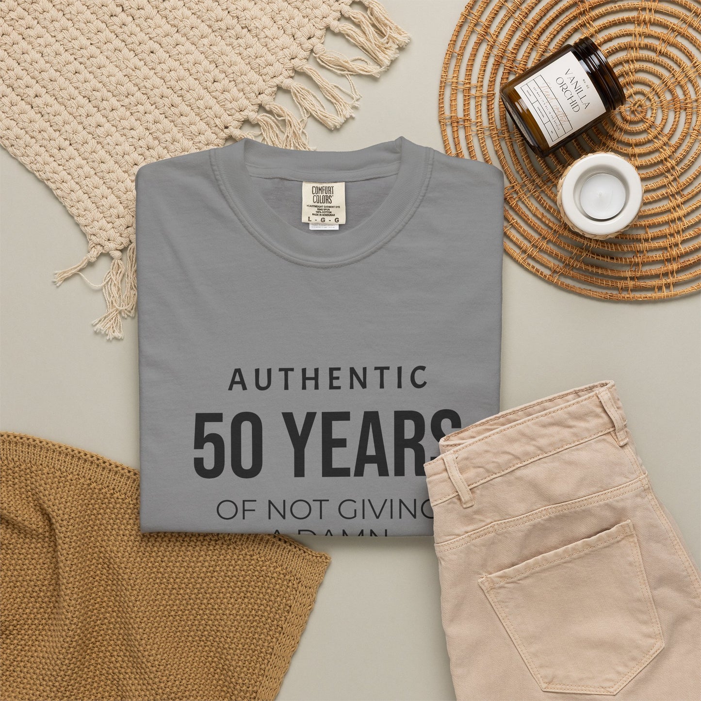 Design Your Own Garment-Dyed T-Shirt — TRV08 Custom Tee